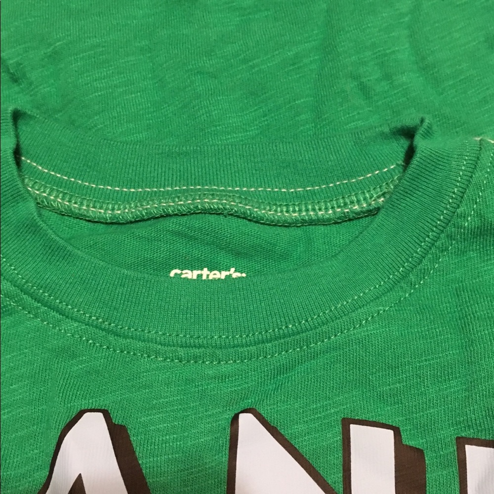 Carter's LS Tshirt Handsome Mustache 3T - Picture 3 of 8